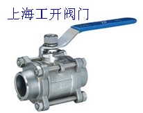 三片式對(duì)焊高平臺(tái)球閥